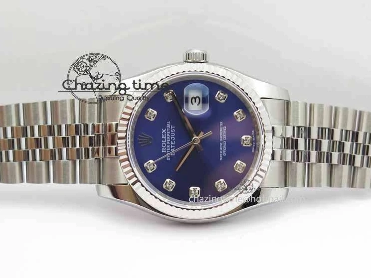SS Edition Diam BP SS 116234 Dial Blue Markers SA3135 DateJust On Best Bracelet 0310